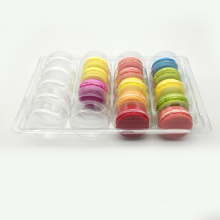 20ct Plastic Macaron Blister Box Packajging Can Custom Design